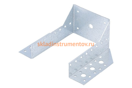 Раскрытая опора бруса СИБРТЕХ, 2 мм OBR R-40х145х76 мм, цинк, 46528