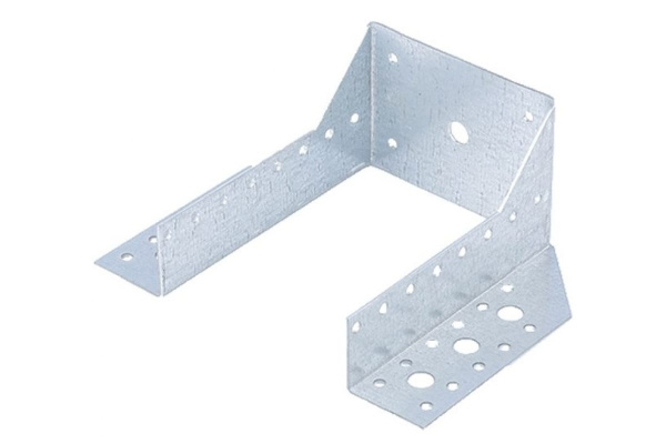 Раскрытая опора бруса СИБРТЕХ, 2 мм OBR R-40х145х76 мм, цинк, 46528