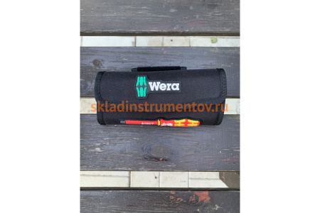 Набор отвёрток-насадок диэлектрических с рукояткой-держателем Wera, VDE, 7 предметов, WE-003470