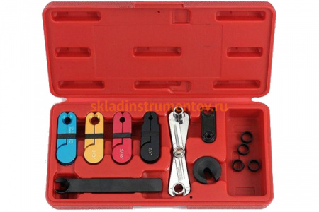 Набор приспособлений для разборки топливных и других трубопроводов FORCE 912G3