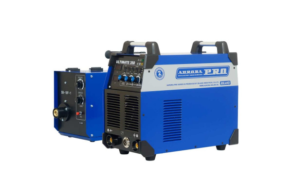 Сварочный полуавтомат с горелкой, закрытым подающим механизмом и пакетом проводов + аттестат НАКС (2 шт.) Aurora ULTIMATE 350 IGBT  SB-10F 22121