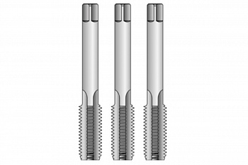 Набор метчиков из 3-х шт Bucovice Tools UNC 7/16 -14 115CrV3 115 716