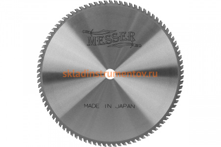 Пильный диск ТСТ по нержавеющей стали (355х25.4 мм) MESSER 10-40-359