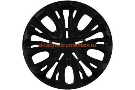 Колесные колпаки Airline 16 Лион черный глянец AWCC-16-27