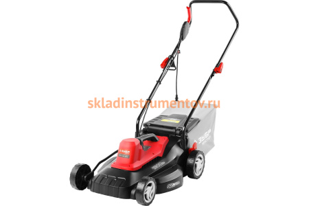 Роторная электрическая газонокосилка Зубр ЗГКЭ-42-1800