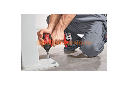 Двухскоростная аккумуляторная дрель-шуруповерт FLEX ID 1/4" 18.0-EC 459690