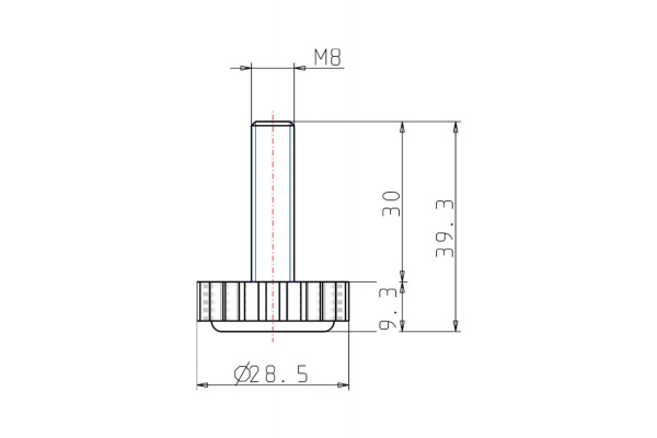 Опора KIPP K0677.2808X030