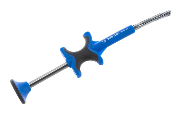 Магнитный захват на гибком стержне (640 мм, подсветка) KING TONY 2129-24