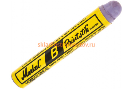 Твёрдый маркер-краска Markal B Paintstik, фиолетовый 80228