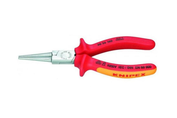 Диэлектрические круглогубцы KNIPEX KN-3036160SB