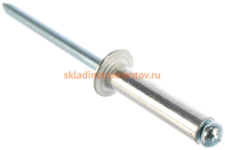 Заклепки Зубр "ЭКСПЕРТ" алюминиевые 4,8x20 мм, 10 шт 31300-48-20