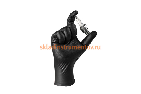 Нескользящие одноразовые перчатки Jeta Safety JSN 50 NATRIXBL09/L