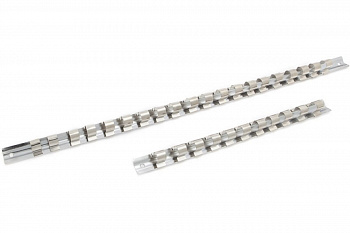 Металлическая планка для головок 1/2" на 11шт Дело Техники 976211