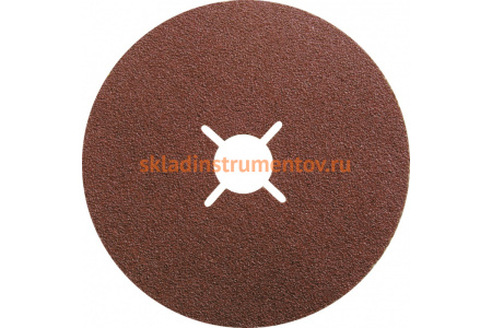 Круг фибровый (5 шт; 125x22 мм; Р80) MATRIX 73910