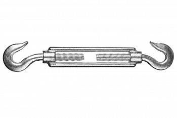 Талреп крюк-крюк STAYER DIN 1480, М24 30525-24