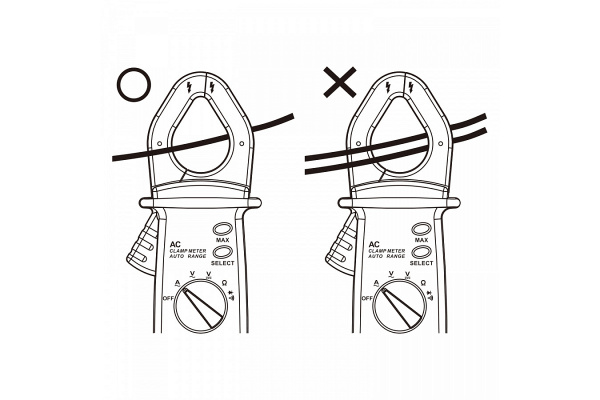 Токоизмерительные клещи KING TONY AC/DC 9DM2351