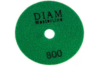 Круг алмазный гибкий шлифовальный АГШК Master Line (100х2 мм; №800; сухая) Diam 000569