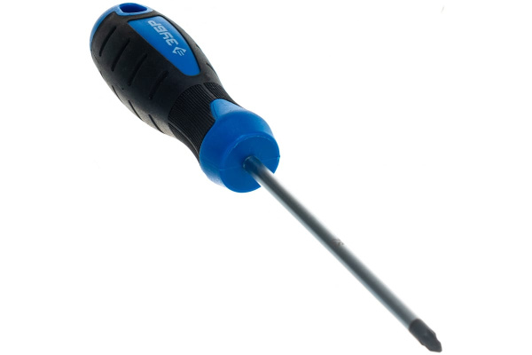 Слесарная отвертка Зубр Cr-Mo PZ1 x 100 мм Проф 25233-1