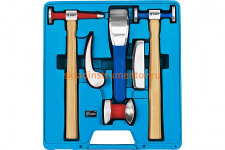 Набор рихтовочных молотков для кузовных работ AIST 6 предметов 67917006 00-00008001