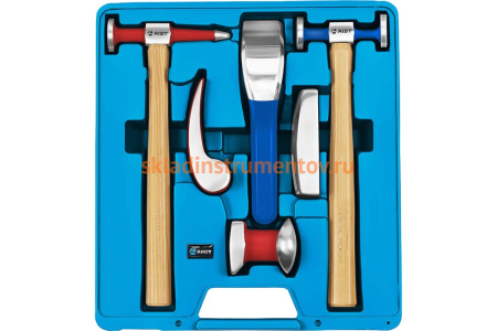 Набор рихтовочных молотков для кузовных работ AIST 6 предметов 67917006 00-00008001