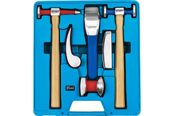 Набор рихтовочных молотков для кузовных работ AIST 6 предметов 67917006 00-00008001