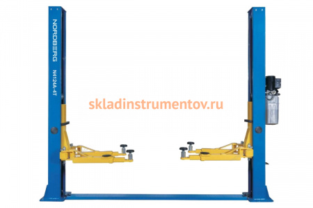 Электрогидравлический 2х стоечный подъемник NORDBERG N4124-4T_380V