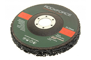 Диск абразивный обдирочный на фибровой основе 115х22 мм, в блистере ROCKFORCE RF-BD115D