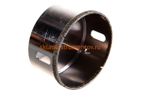 Коронка алмазная по керамике и кафелю с центрирующим сверлом (80 мм) TRIO-DIAMOND 400080