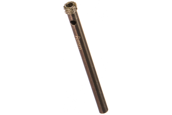 Коронка с алмазным напылением 6 мм D.BOR 9H-6006002D