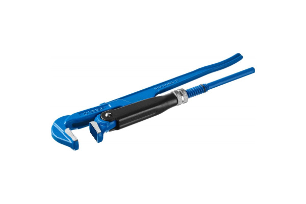 Трубный рычажный ключ ЗУБР ПРОФЕССИОНАЛ, прямые губки, цельнокованый, Сr-V, № 2, 1,5" 27335-2_z01