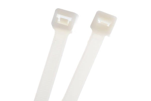 Нейлоновые хомуты Зубр белые, 9x450 мм, 50 шт. 309010-90-450