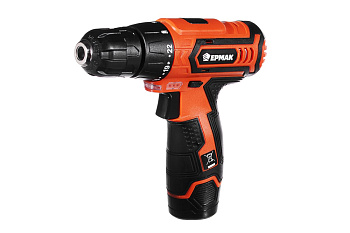 Аккумуляторная дрель-шуруповерт ЕРМАК ДША-12В 646-322