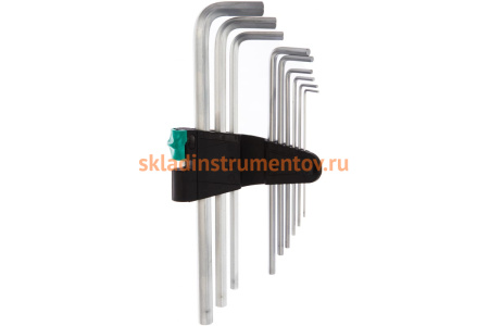 Набор Г-образных ключей Wera, 9 предметов, WE-021909