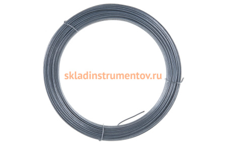 Стальная проволока СИБРТЕХ 50 м, оцинкованная, термообработанная 1,2 мм 84907