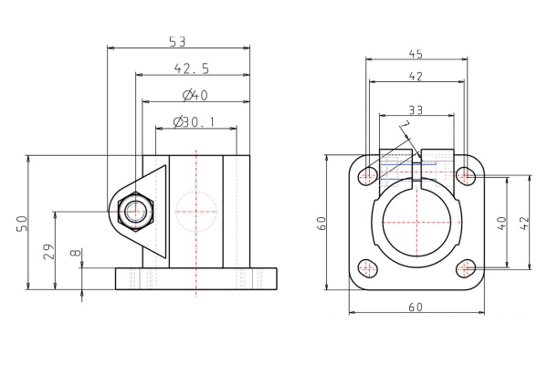 Зажим опор KIPP K0477.530