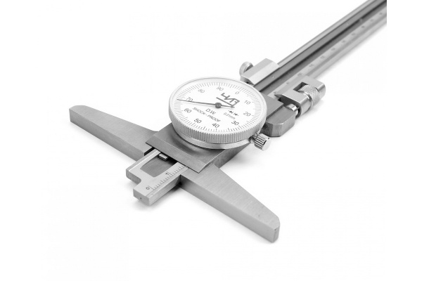 Штангенглубиномер ЧИЗ ШГК- 200 0,01 с круг. шкалой 448675