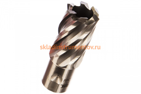 Сверло корончатое по металлу (22х30 мм; HSS) MESSER 19-30-022