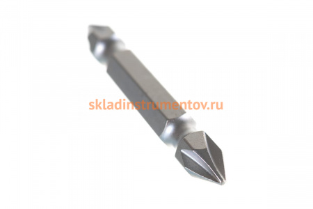 Торцевая двусторонняя вставка (бита) 1/4", Phillips, PH1, 50мм KING TONY 155001P