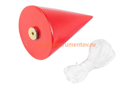 Малярный отвес РемоКолор конус 400 г, длина шнура 5 м 14-3-104