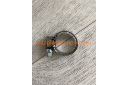 Червячный хомут 12-22мм, нержавеющая сталь JTC-ZN22