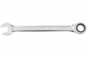 Комбинированный трещоточный ключ 15мм KING TONY 373115M