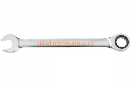 Комбинированный трещоточный ключ 15мм KING TONY 373115M