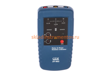 Индикатор порядка обмоток электродвигателя и чередования фаз СЕМ DT-902 480892