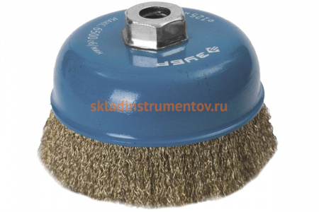 Щетка чашечная для УШМ (125 мм; М14) ЗУБР 3526-125_z02