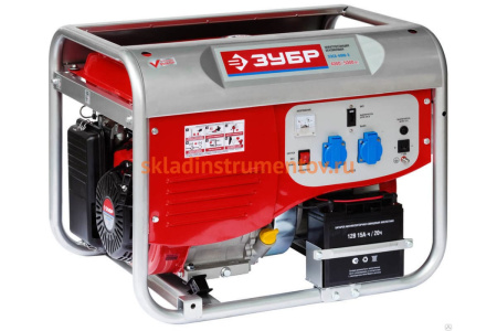 Бензиновая электростанция Зубр ЗЭСБ-4000-Э