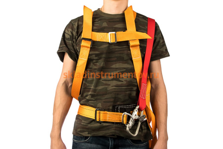 Страховочная система стропом из ленты с амортизатором ПРОГРЕСС СЕФЕТИ УС 2 аАЖ