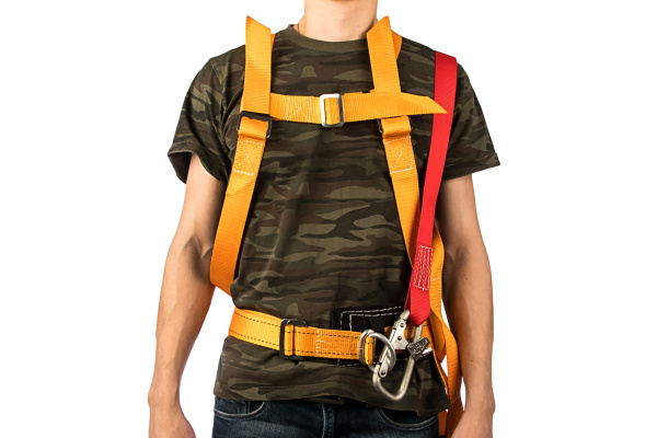 Страховочная система стропом из ленты с амортизатором ПРОГРЕСС СЕФЕТИ УС 2 аАЖ