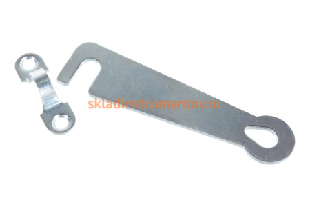 Дверной крючок СИБРТЕХ КД-75, цинк, 5шт. 91530