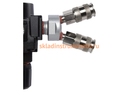 Разветвитель пневматический V-образный (1/4"; рапид EURO) WIEDERKRAFT WDK-82MV