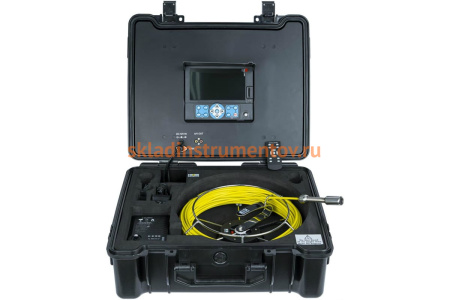 Проталкиваемая телеинспекционная система со счётчиком расстояния, 30м ROTORICA 3199F-МС-30